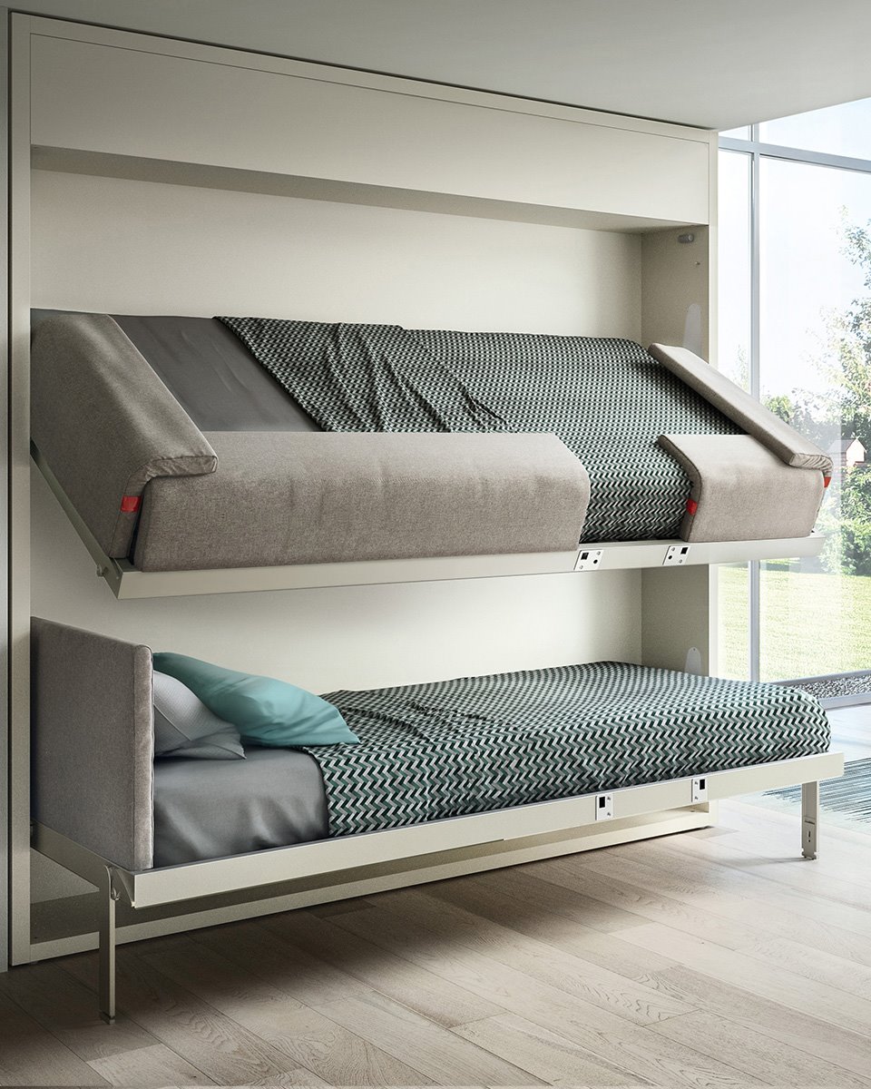 Inklapbaar stapelbed BedHabits 2